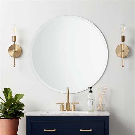 30 x 30 bathroom mirror|beveled mirrors 30 inches wide.